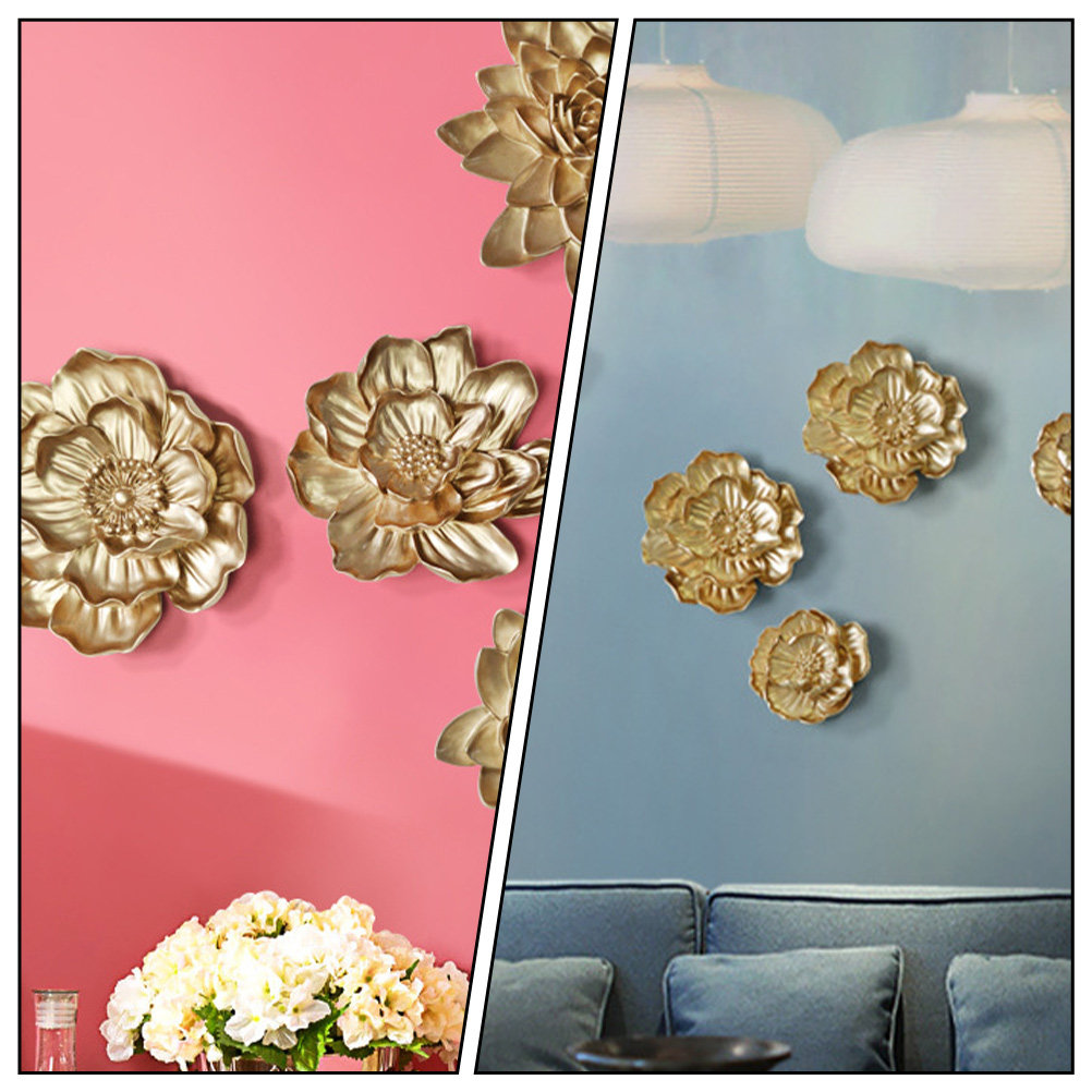 1Pcs Golden Flower Wall Art Cr - Art Craft Gallery avis et prix