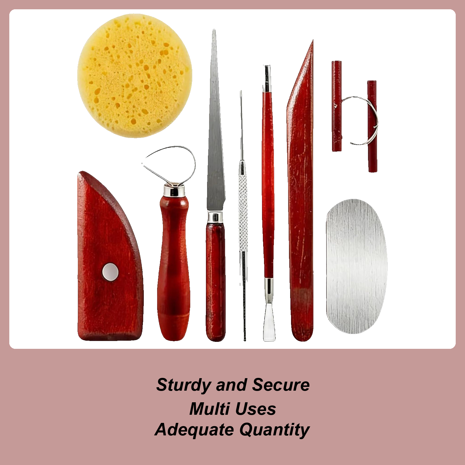 Clay Sculpting Tools 9-Piece A - Air Dry Clay avis et prix