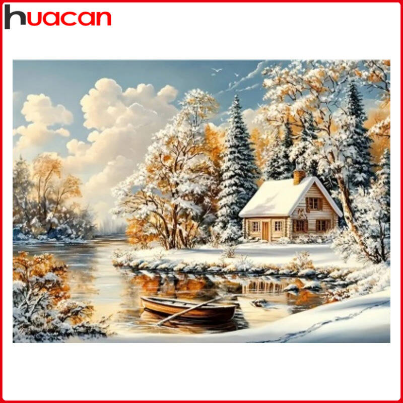 Huacan Winter Landscape Diamon - Art Craft Winter avis et prix