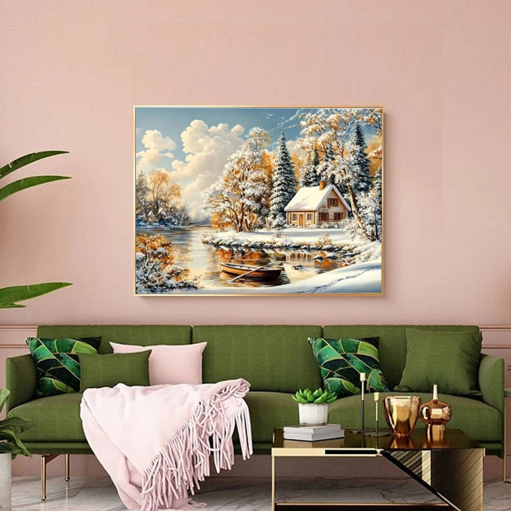 Huacan Winter Landscape Diamon - Art Craft Winter avis et prix