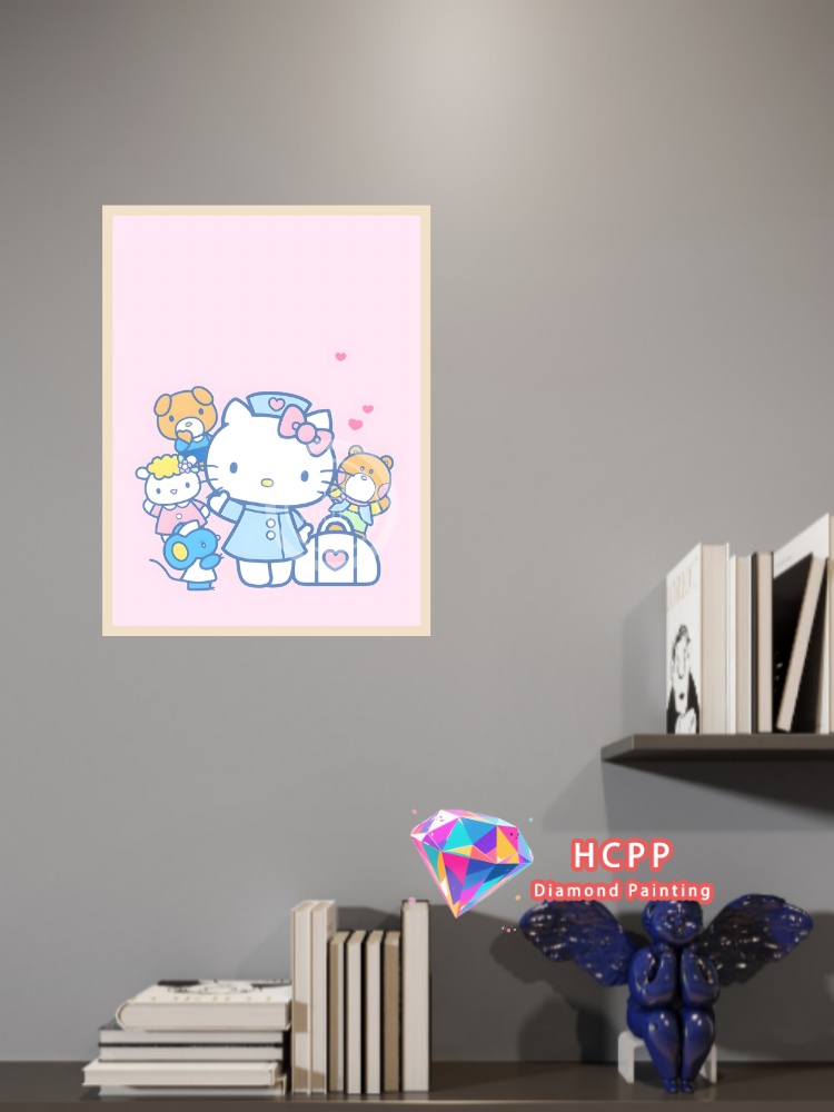 Cute Cat Hello Kitty Cartoon D - Art Craft Japan avis et prix