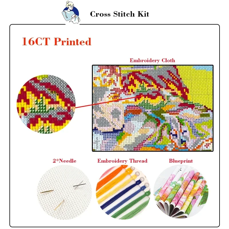 Joy Sunday Cross Stitch Kit Wi - Art Craft Winter avis et prix