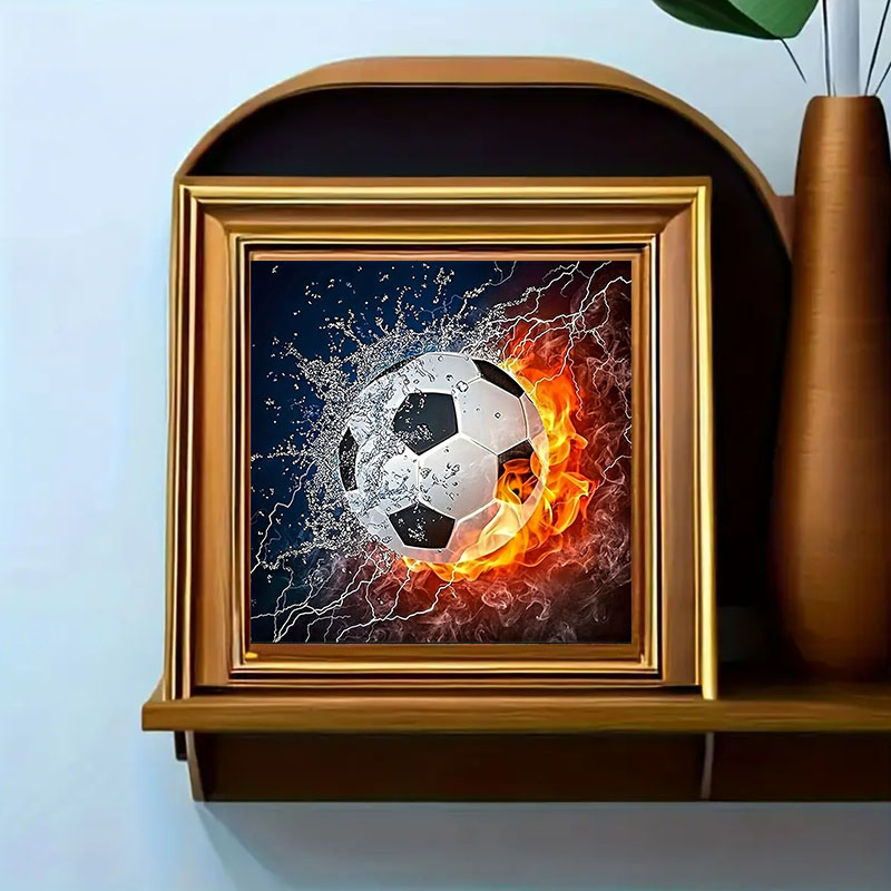 A set of football diamond pain - Art Craft Kits For Adults avis et prix