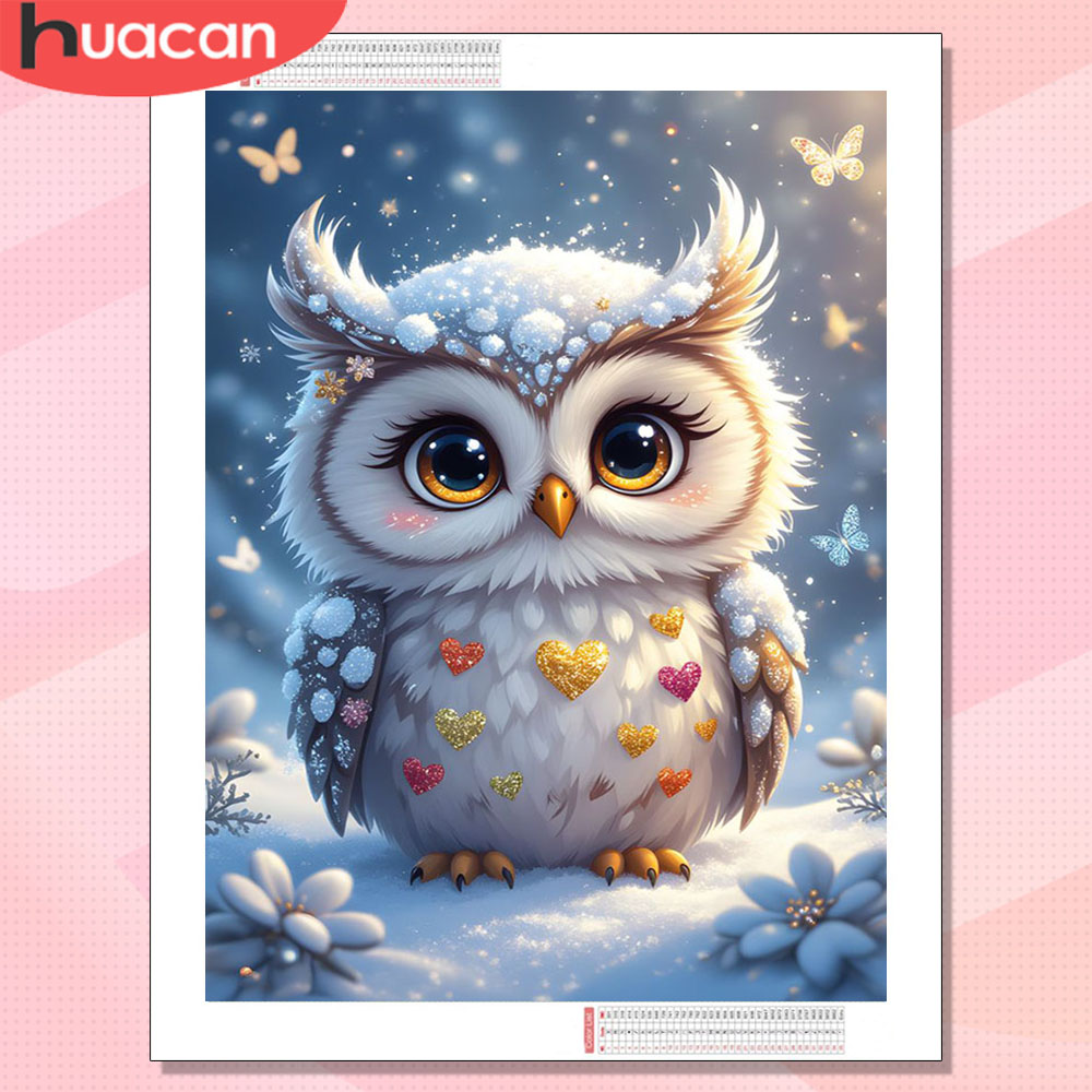 HUACAN Diamond Art Paintings O - Art Craft Winter avis et prix