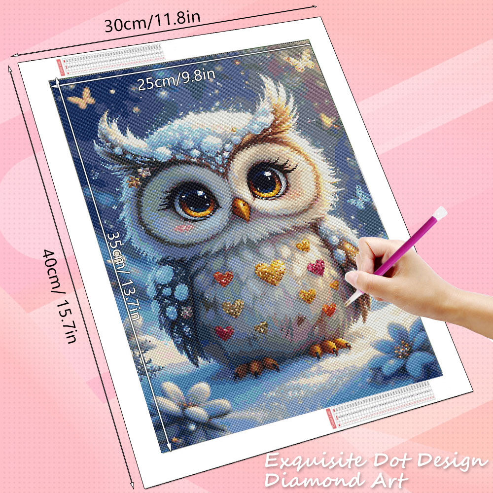 HUACAN Diamond Art Paintings O - Art Craft Winter avis et prix