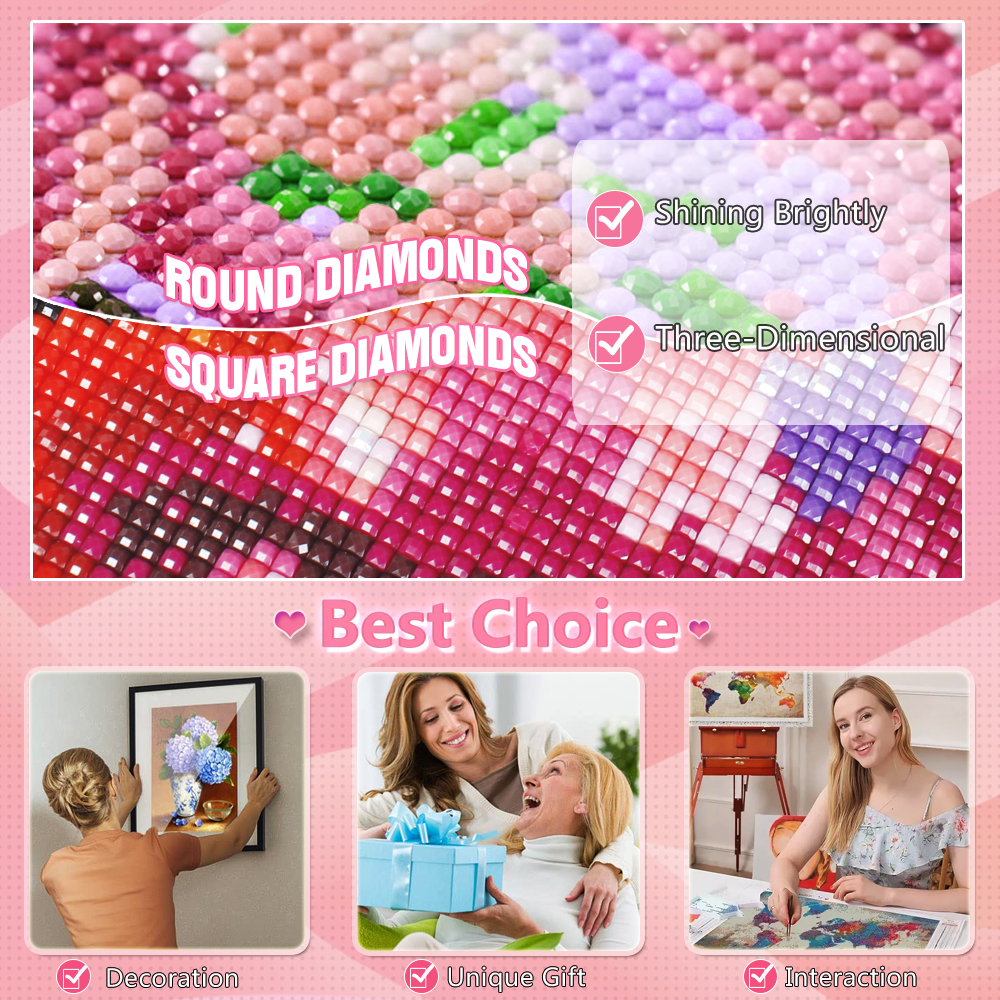 HUACAN Diamond Art Paintings O - Art Craft Winter avis et prix