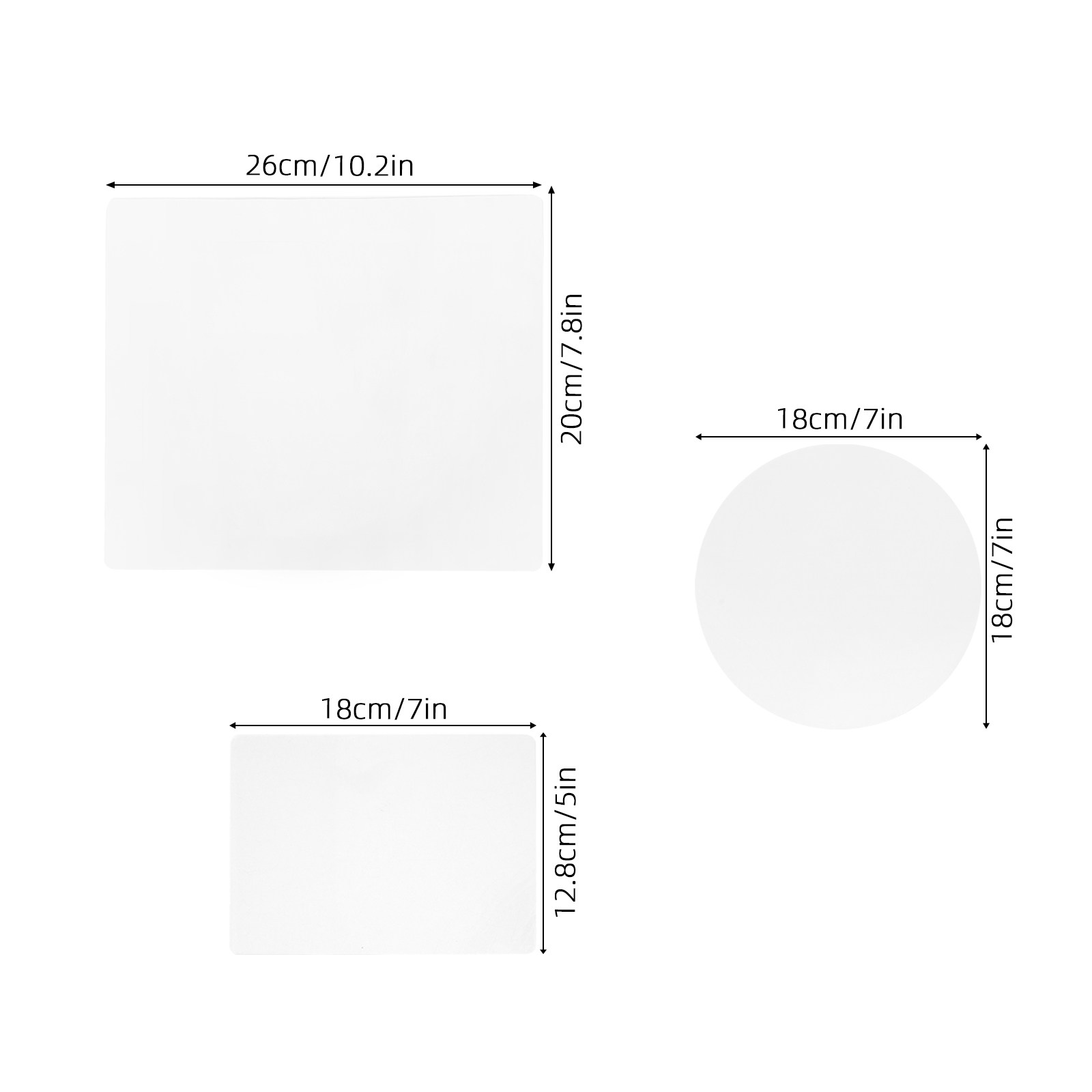 3Pcs Transparent Gel Plate for - Art Craft Journals avis et prix
