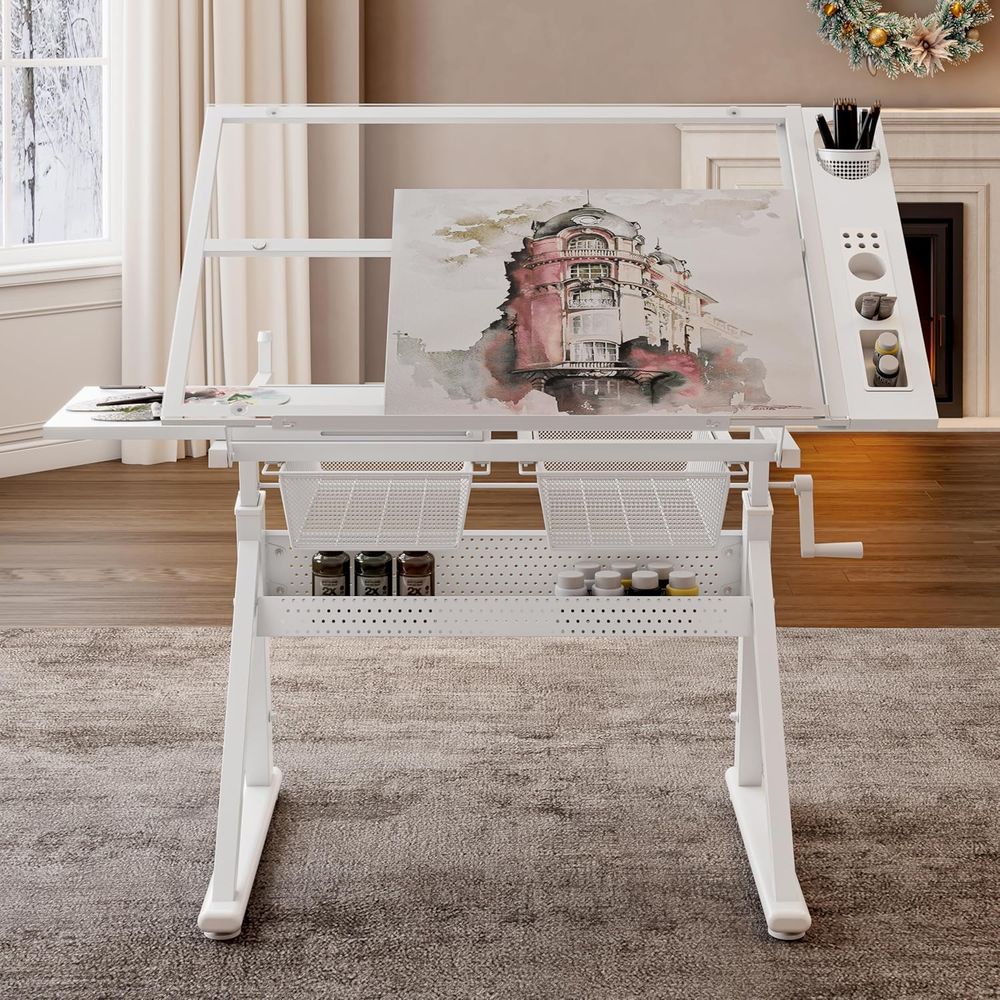 Adjustable Art Desk with Tempe - Art & Craft Paper Ideas For Kids avis et prix