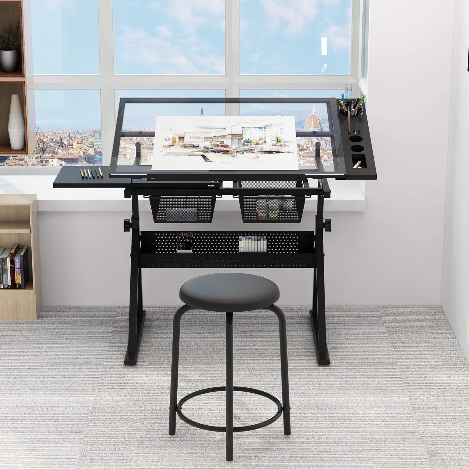 Table w/Stool, Height Adjustab - Art & Craft Paper Ideas For Kids avis et prix