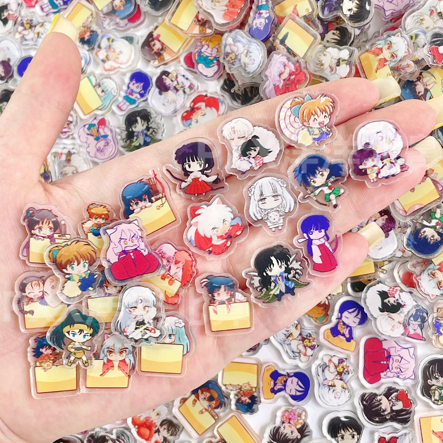 50/100Pcs 1/2cm Mini Inuyasha  - Art Craft Material avis et prix