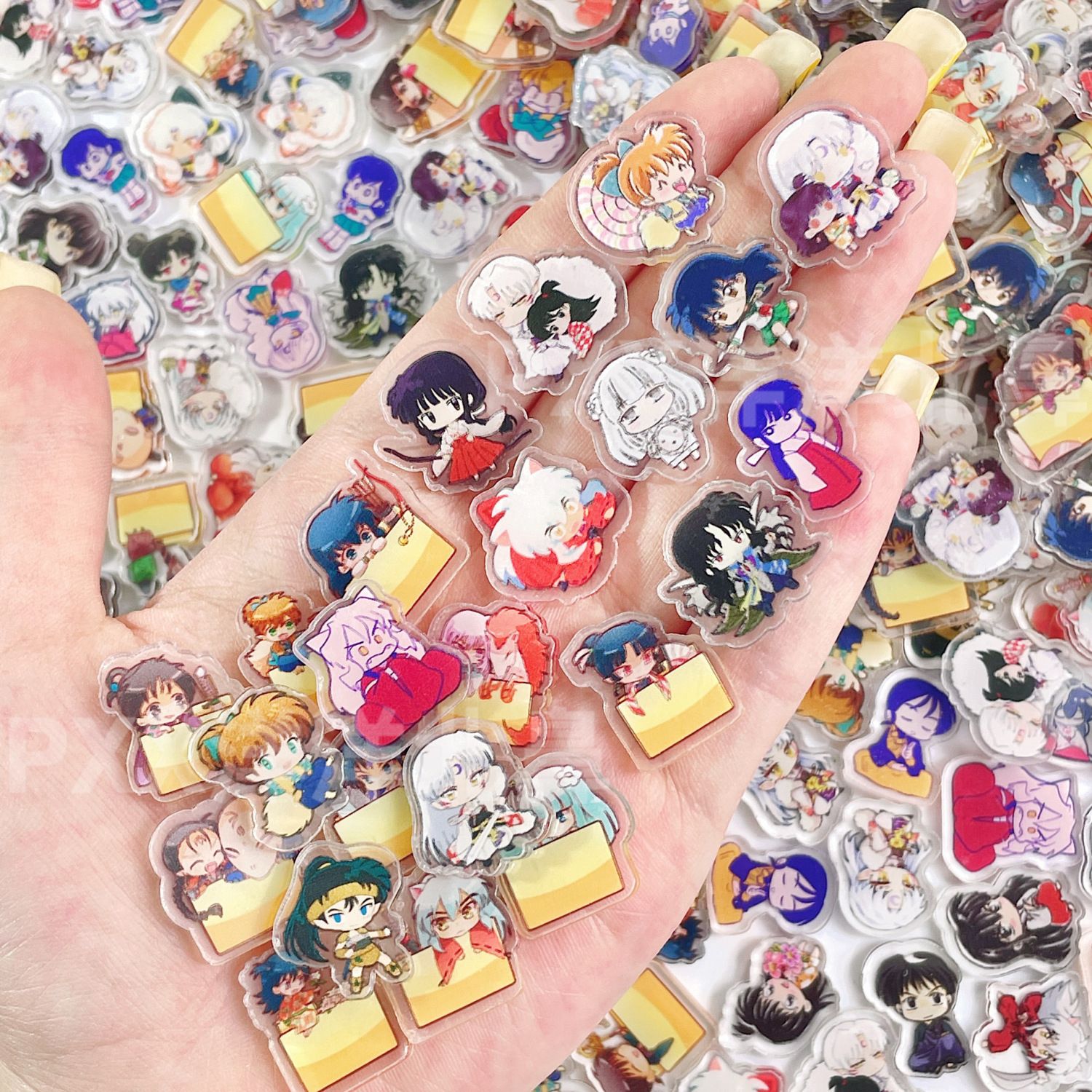 50/100Pcs 1/2cm Mini Inuyasha  - Art Craft Material avis et prix