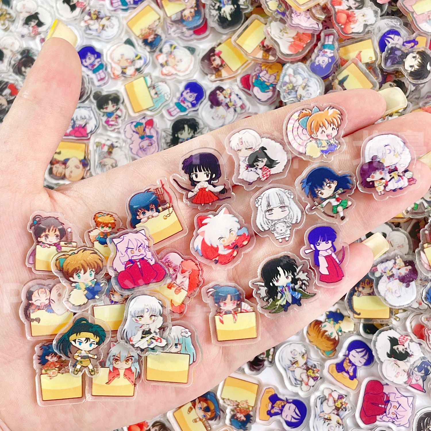 50/100Pcs 1/2cm Mini Inuyasha  - Art Craft Material avis et prix