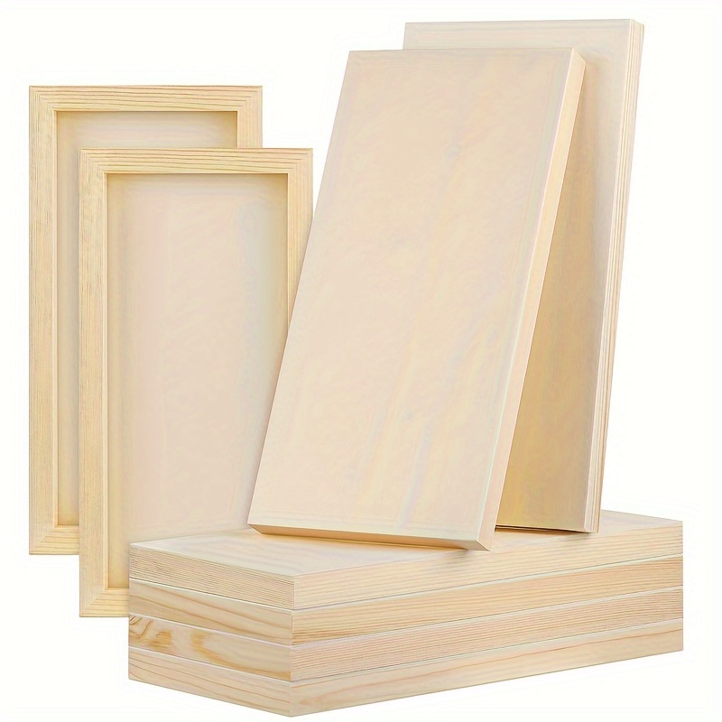 Unfinished Wooden Boards Measu - Art Craft Gallery avis et prix