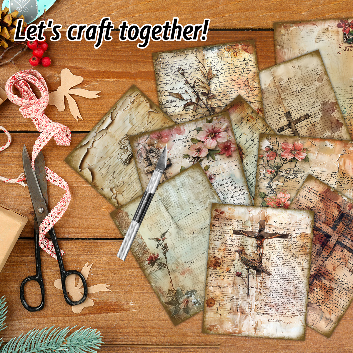 30pcs Bible Decorative Scrapbo - Art Craft Journals avis et prix