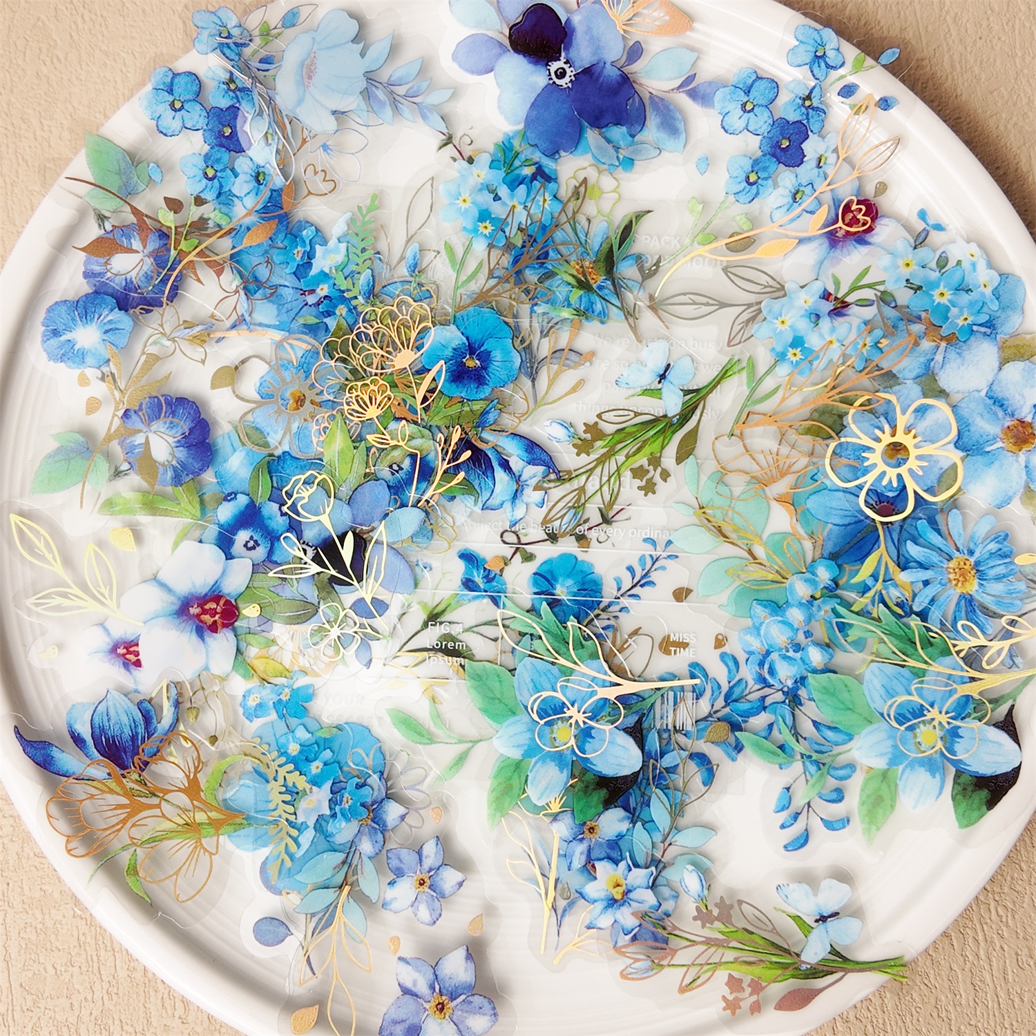 40Pcs PET Plant Flower Sticker - Art Craft Journals avis et prix