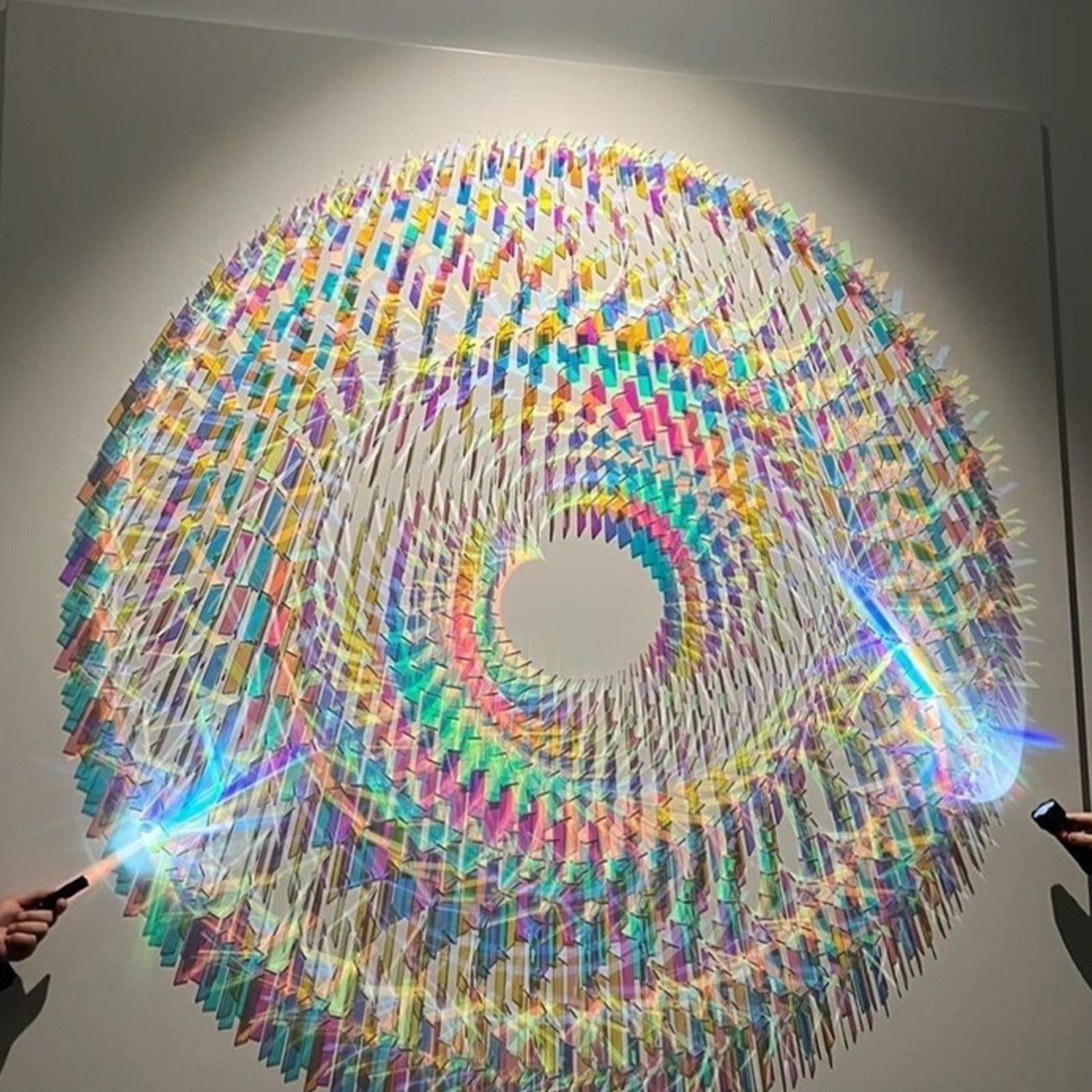 50pcs/100pcs Rainbow Holograph - Art Craft Material avis et prix