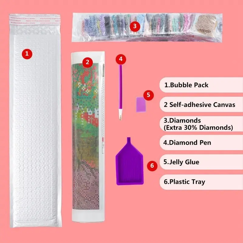Huacan DIY 5D Diamond Painting - Art Craft Winter avis et prix
