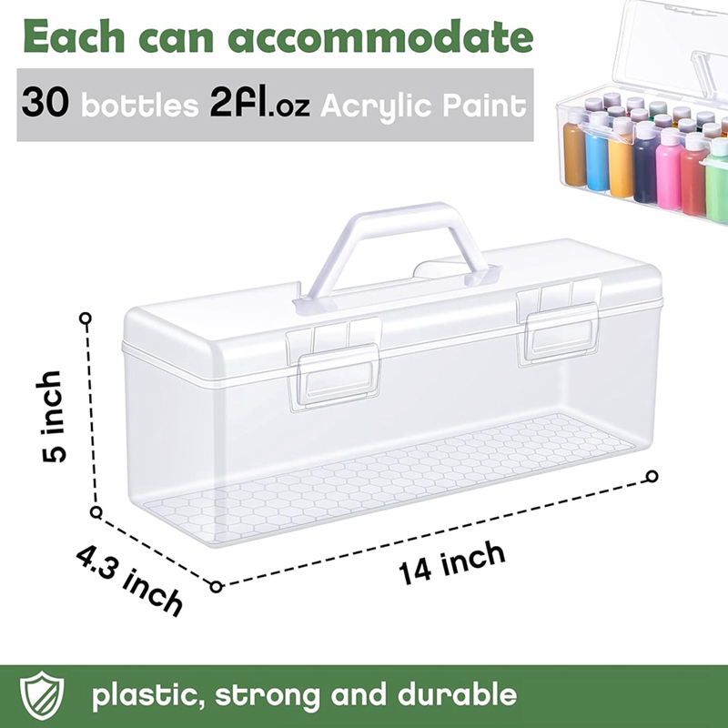 3 Pcs Paint Storage Box for 2  - Art Craft Organizer avis et prix