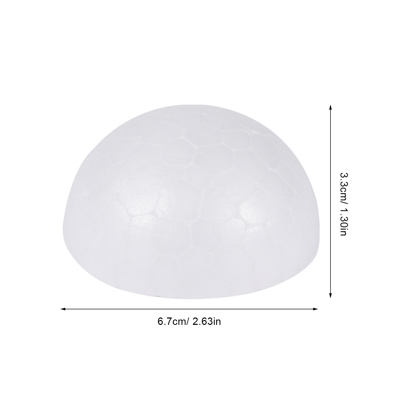 200Pcs 3Cm White Polystyrene S - Art Craft Winter avis et prix