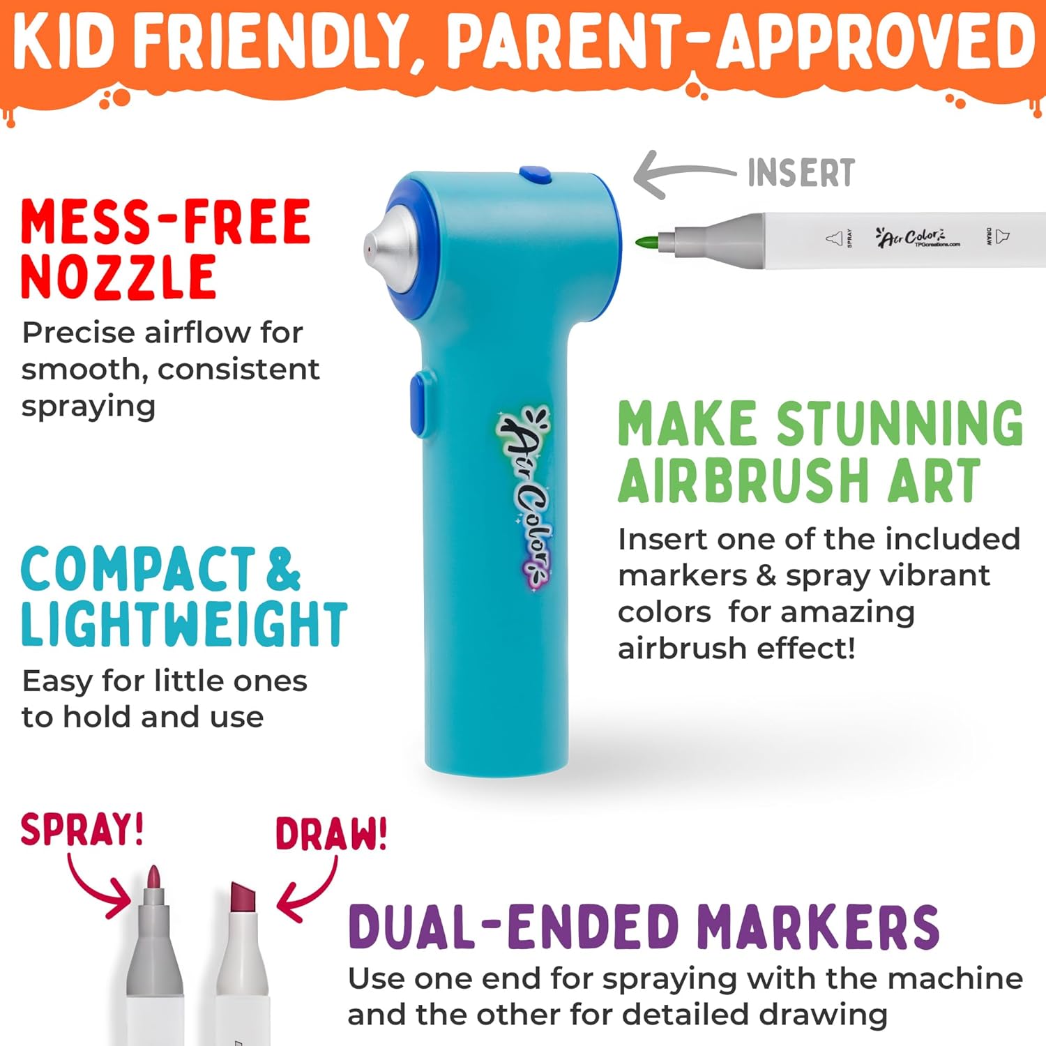 Cordless Airbrush Marker Kit f - Art Craft Kits For Kids avis et prix