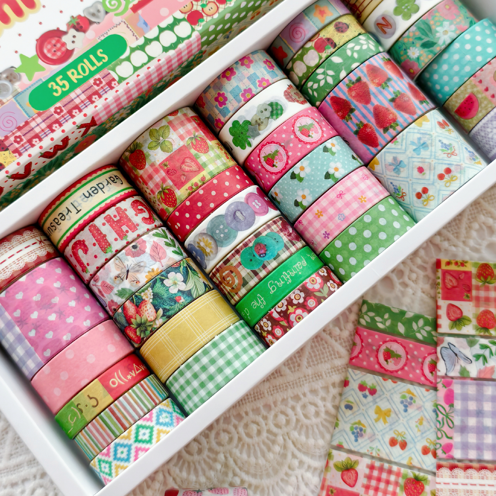 Random Cover 35 Rolls Aestheti - Art Craft Journals avis et prix